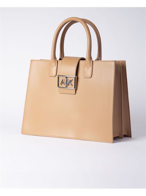 AX Trapeze Handbag with Removable Shoulder Strap ARMANI EXCHANGE | XW000305-AF12039U2069